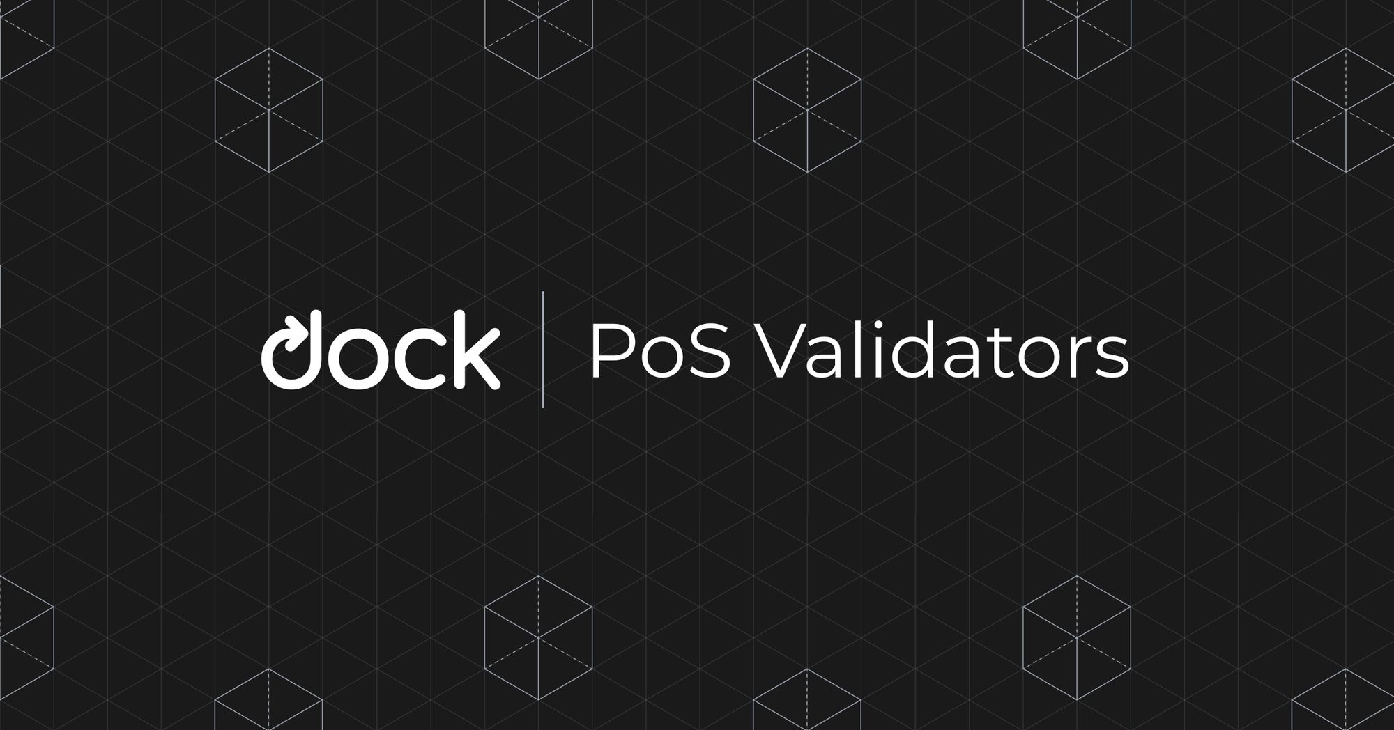 Join Dock Network as a ProofofStake Validator