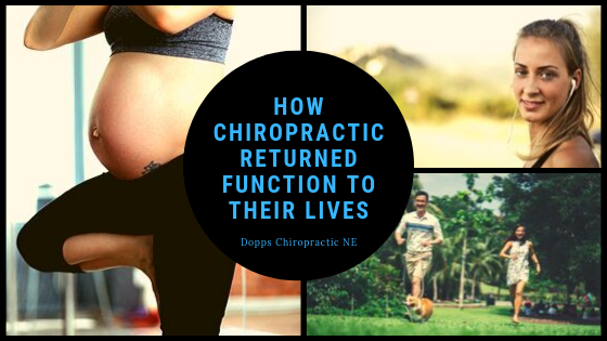 people living active lives because of restored function by chiropractic