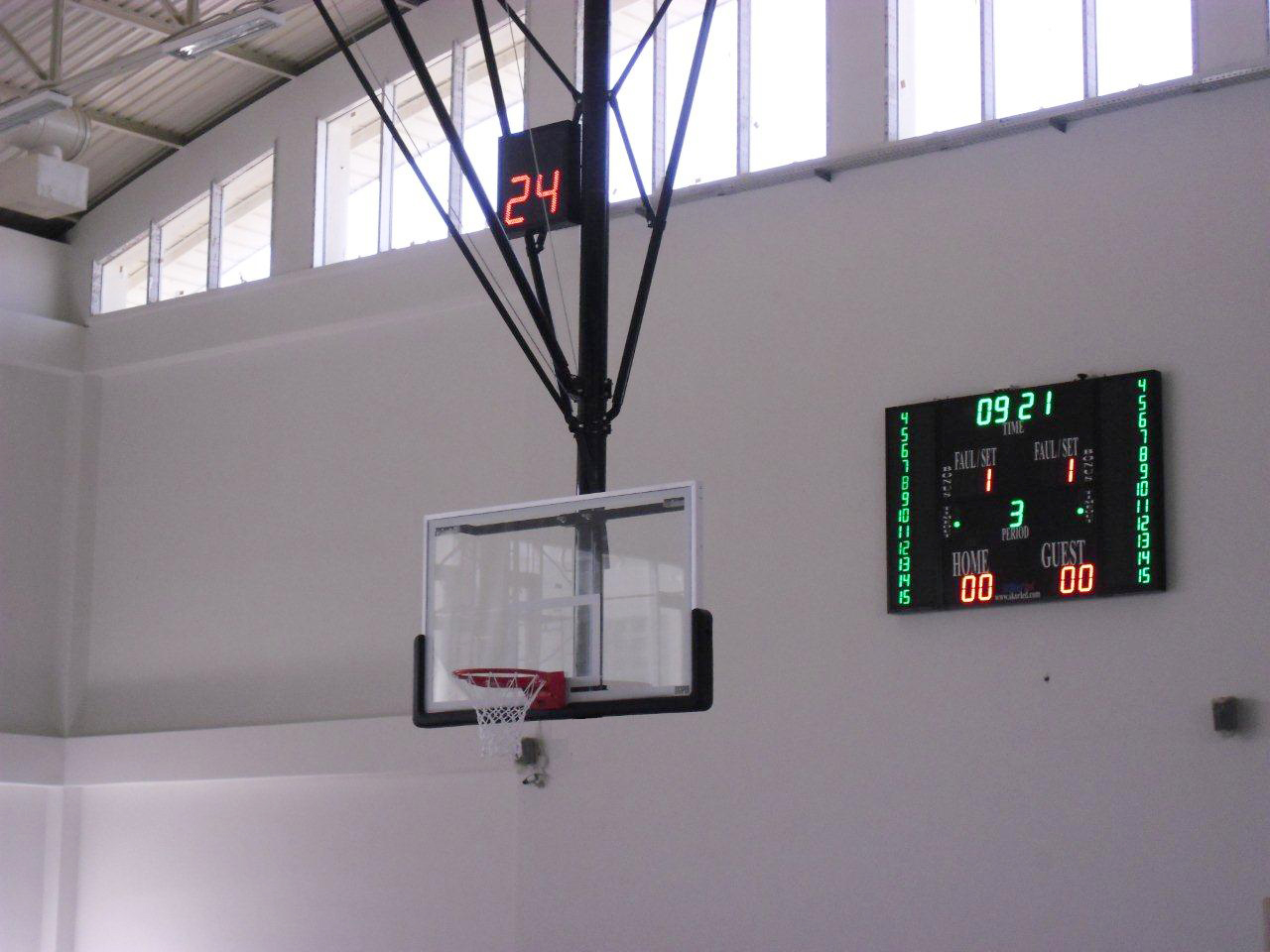 Draper basketball backstop at Bubs School, Erbil, Iraq. Draper, Inc Blog Site