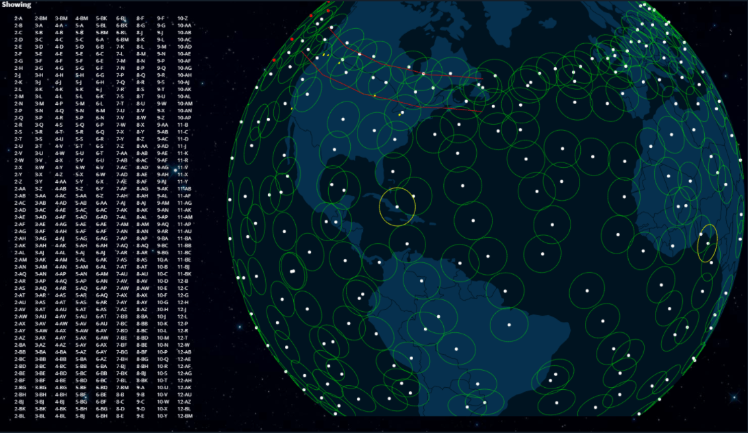 Current Starlink Coverage Map