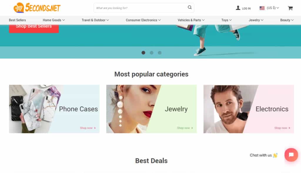 Best General Dropshipping Store Examples To Get Inspired, 55 OFF