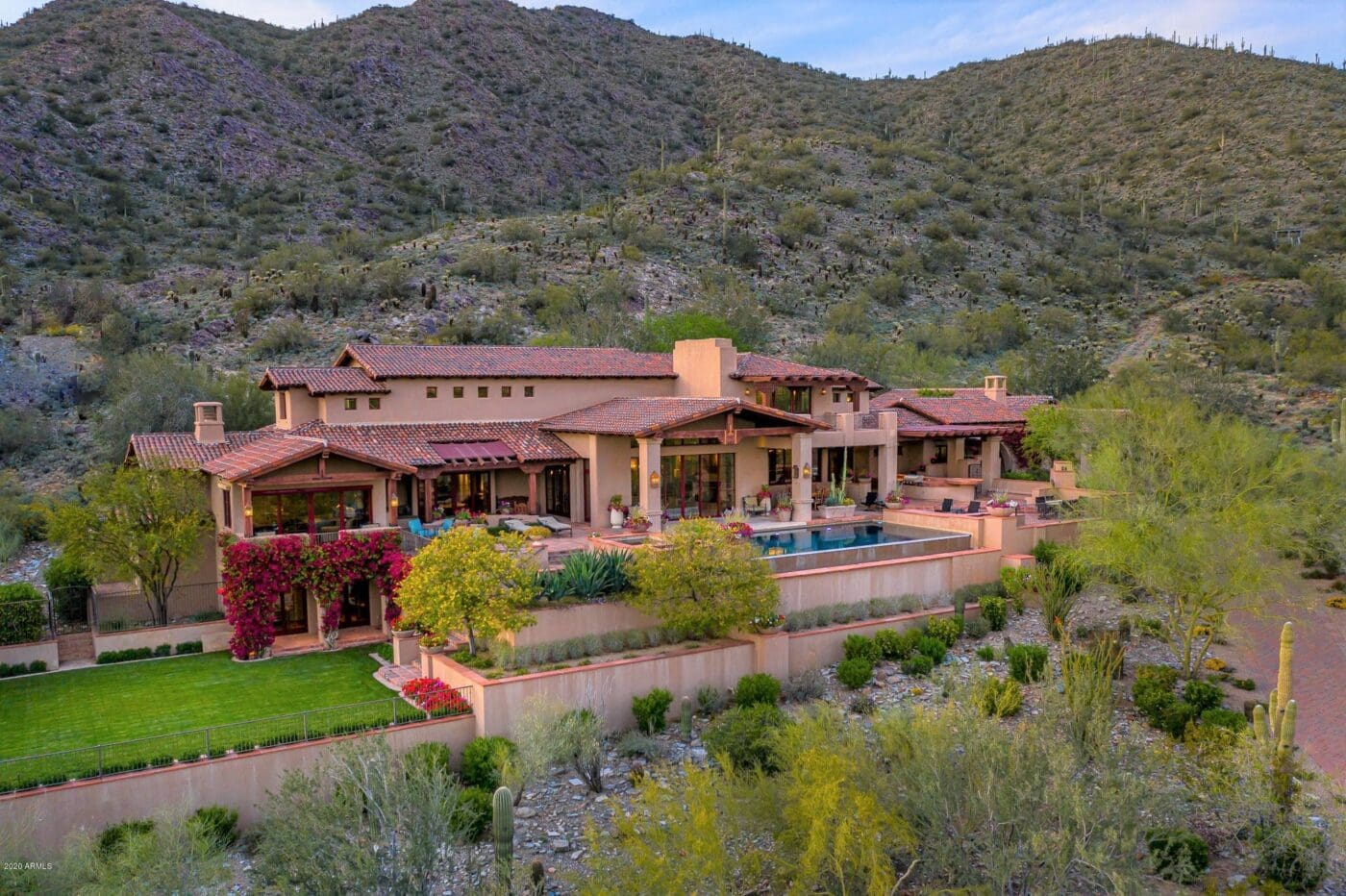 Home of the Day Dramatic Mountain View Mansion