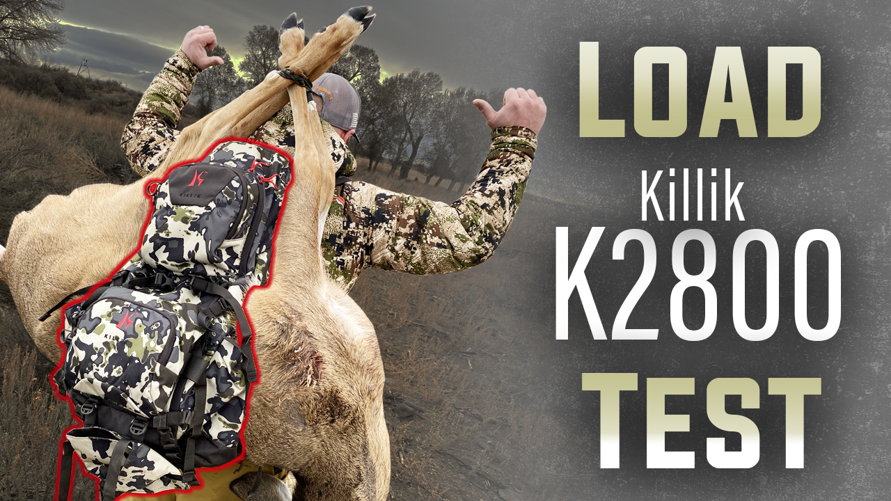 Killik Hunting Backpack Review K2800 Loadout shelf test Eastmans' Official Blog Mule Deer
