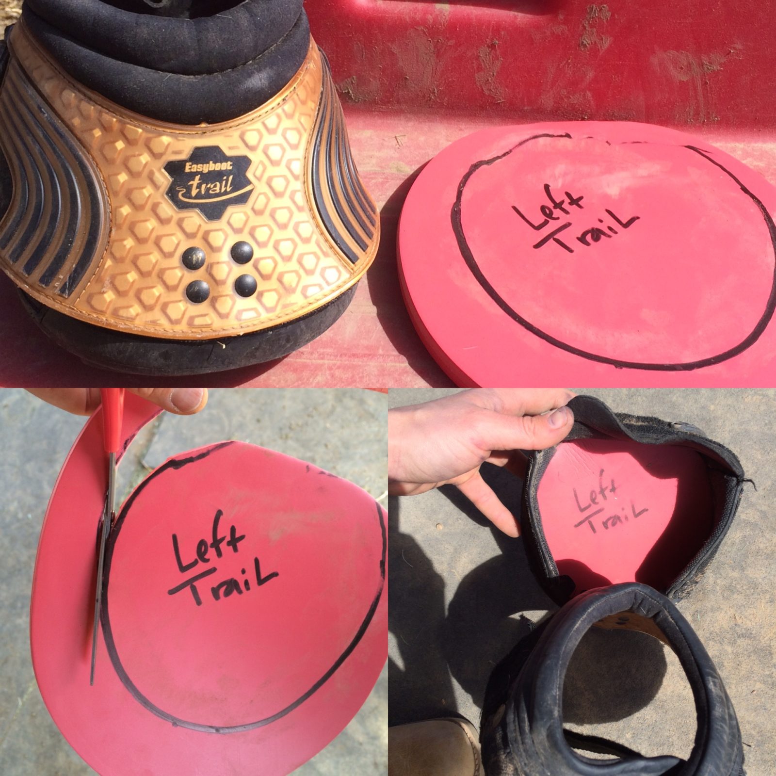 Aaaaand CUT! EasyCare's Universal Comfort Pads EasyCare Hoof Boot News
