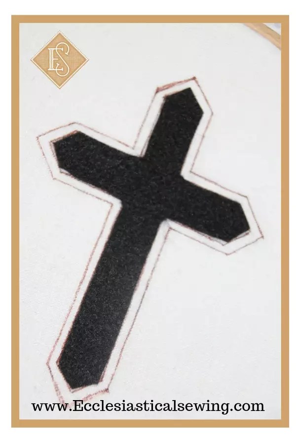 Passion Cross for Ash Wednesday Ecclesiastical Sewing