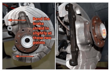 BMW M3 2008-2013 F10 M5 ECS 6-Piston Caliper Big Brake Kit Installation