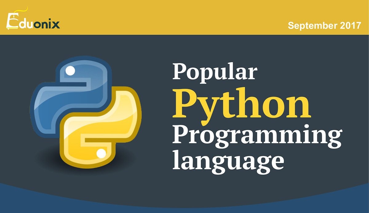 An Infographic on Popular Python Programming Language