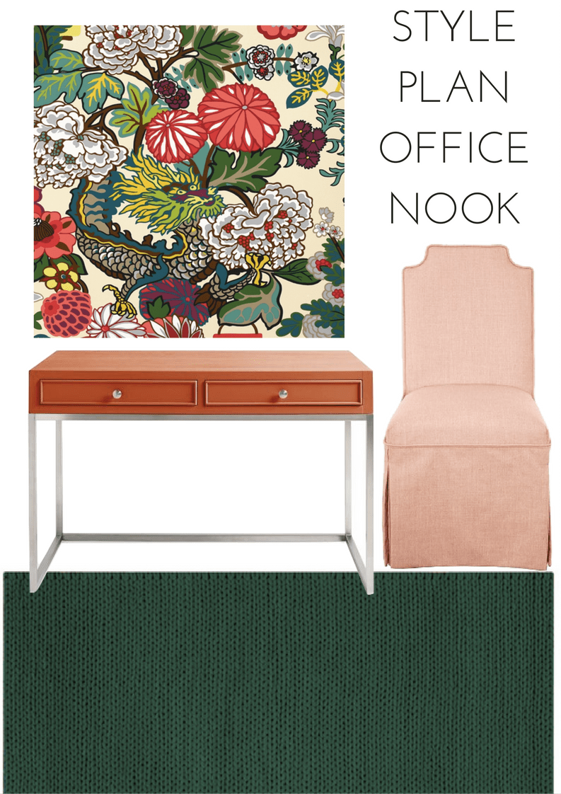 OFFICE NOOK 2 WAYS Effortless Style Blog