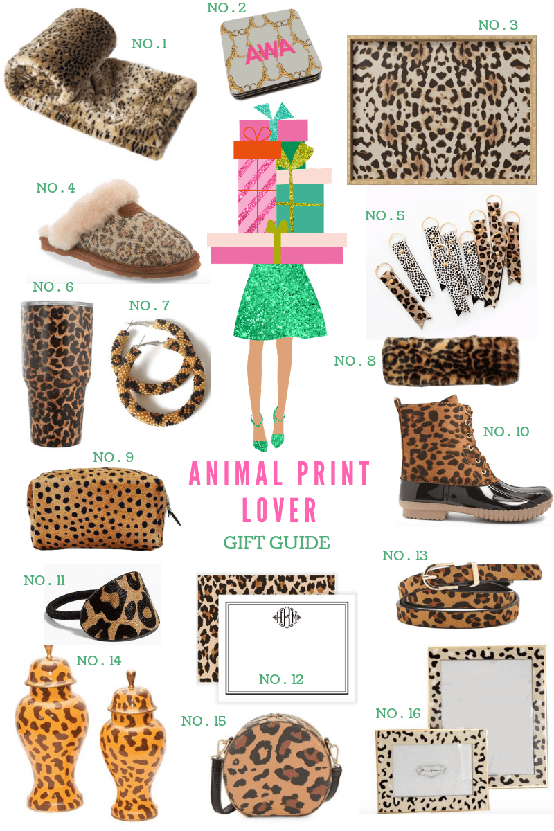 GIFT GUIDE ANIMAL PRINT LOVER Showit Blog