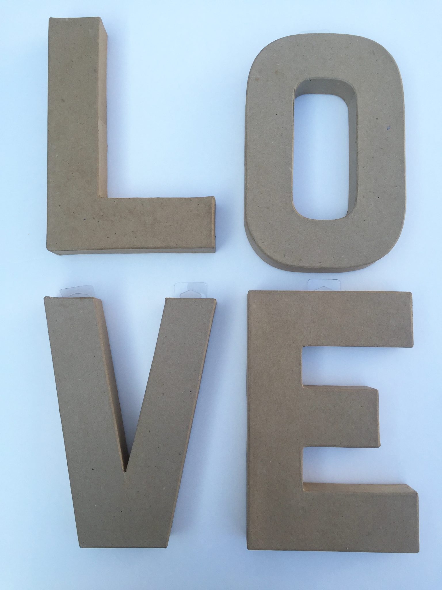 DIY Gold Letter Vases Effortless Style Blog
