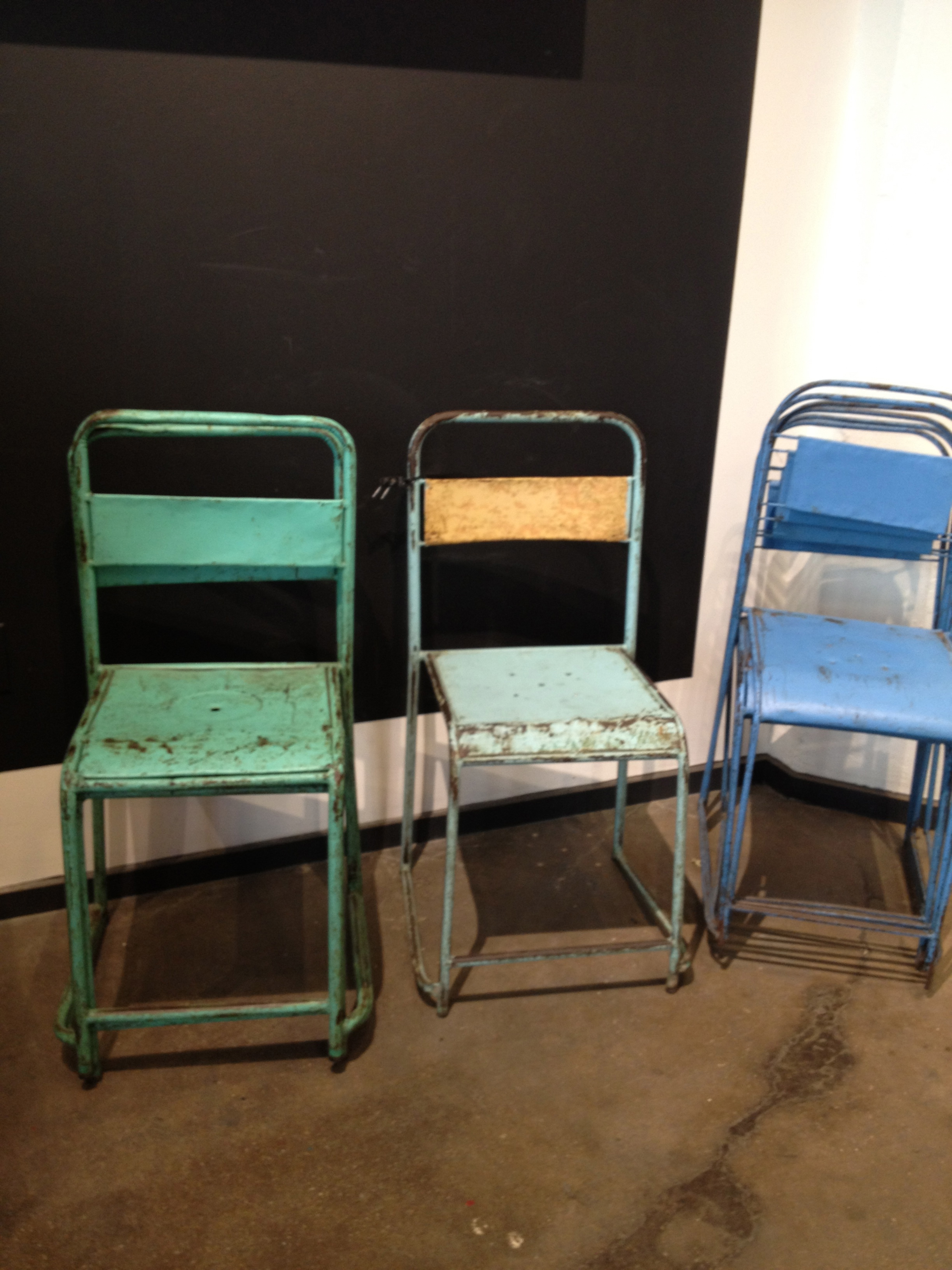 Great Buy Vintage Stacking Chairs Effortless Style Blog