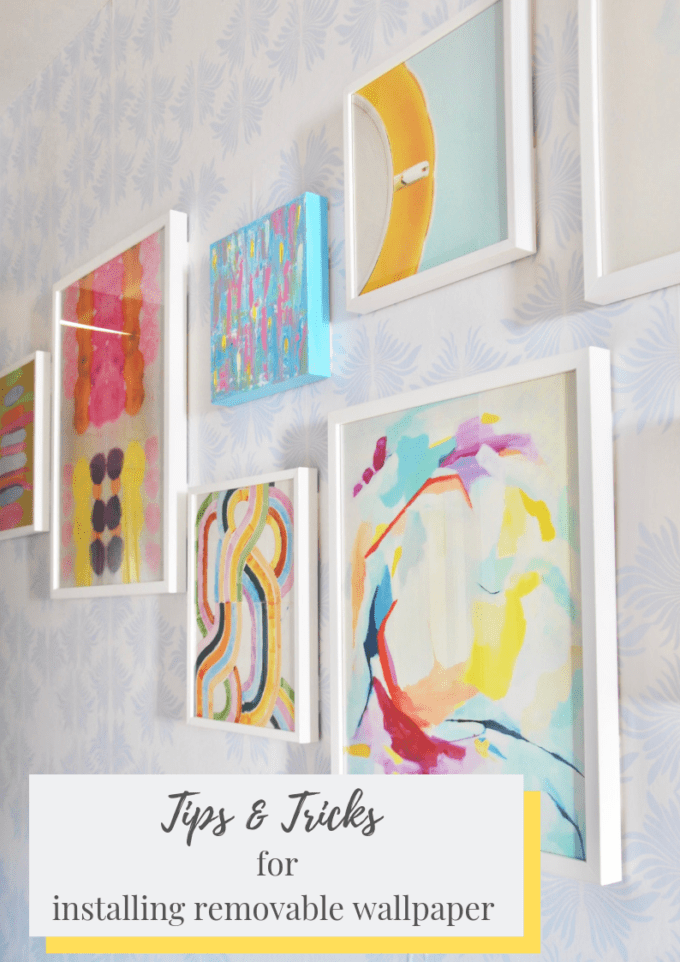 The Easiest Way to Install Removable Wallpaper Showit Blog