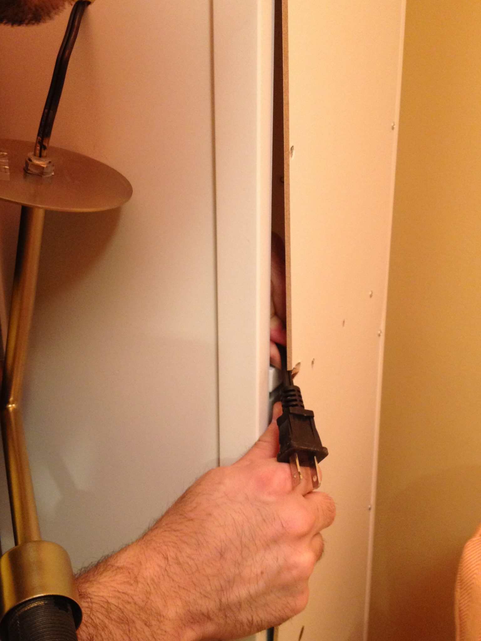 How to make a plug in sconce look hardwired Showit Blog