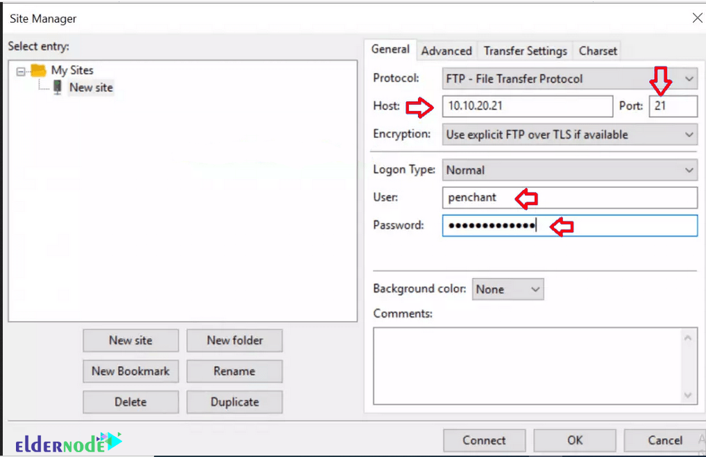 Tutorial add FTP Site on Windows Server 2019 Eldernode