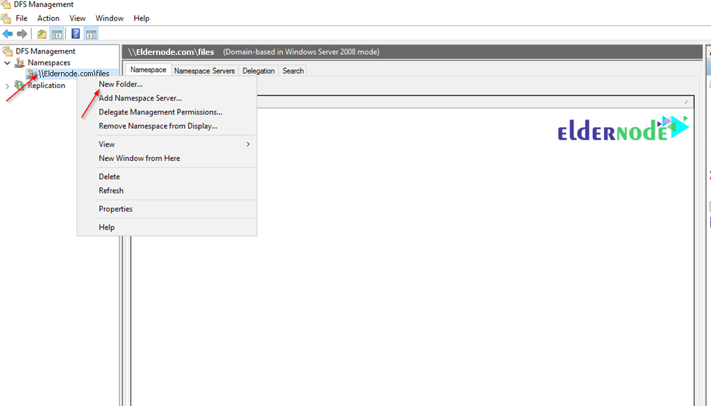Tutorial to set up DFS Namespaces in Windows Server 2016 ElderNode Blog
