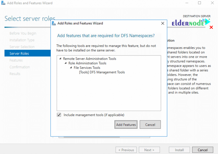 Tutorial to set up DFS Namespaces in Windows Server 2016 Eldernode Blog