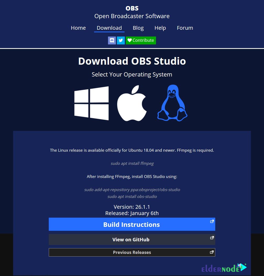 How To Install OBS On CentOS 7 / 8 Eldernode Blog