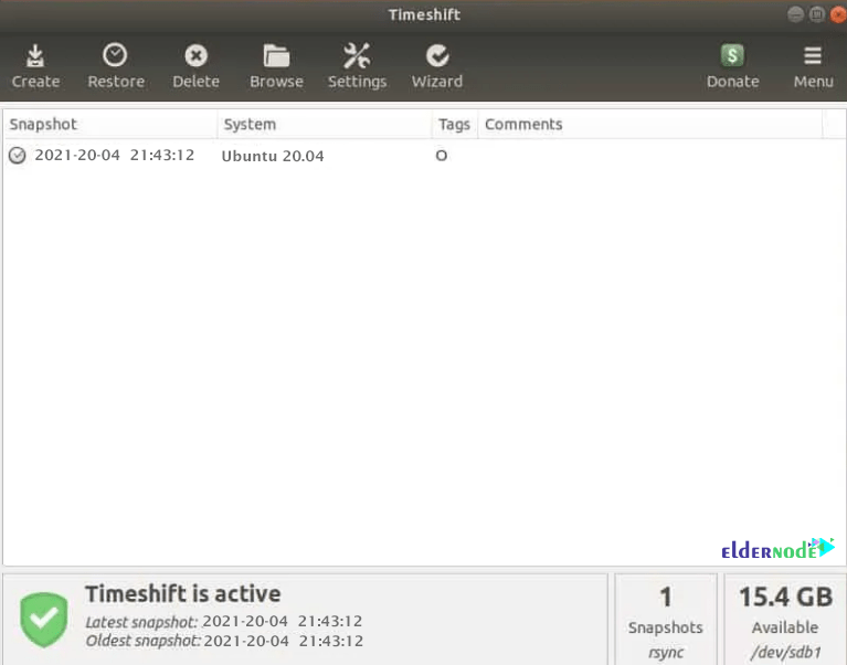 How to Backup on with Timeshift on Ubuntu 20.04 Eldernode Blog