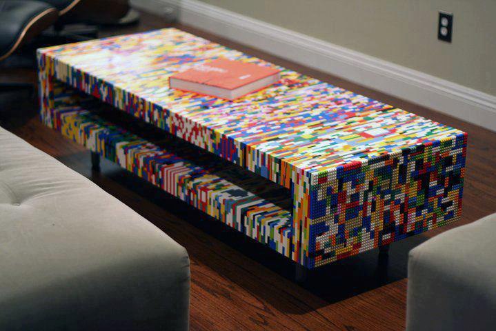 Muebles con LEGO