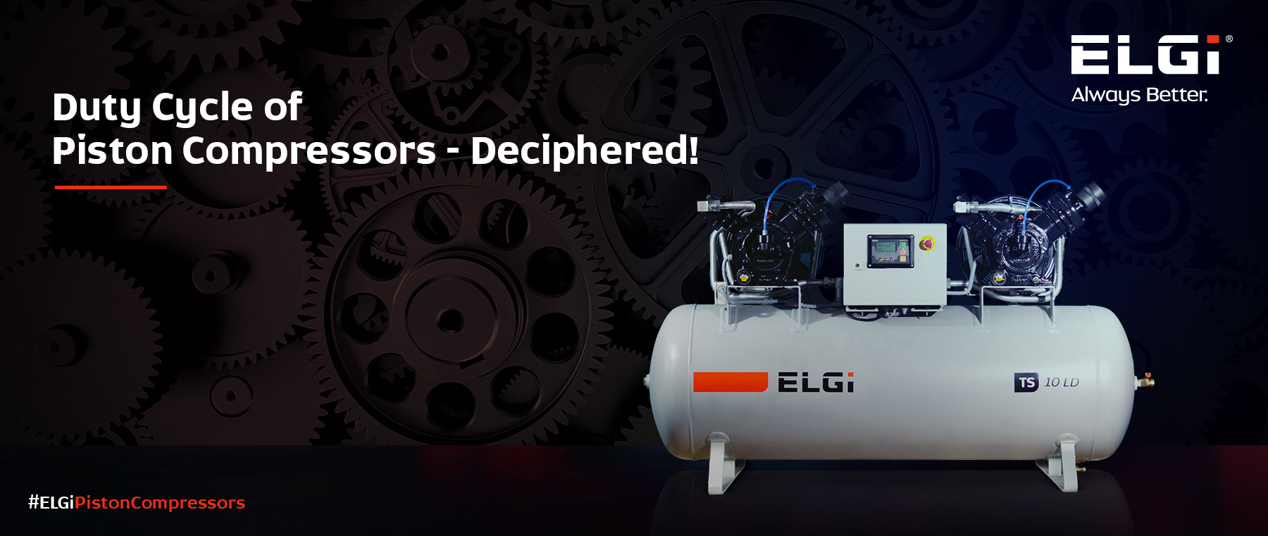 Duty Cycle of Piston Compressors Deciphered! ELGi Blog