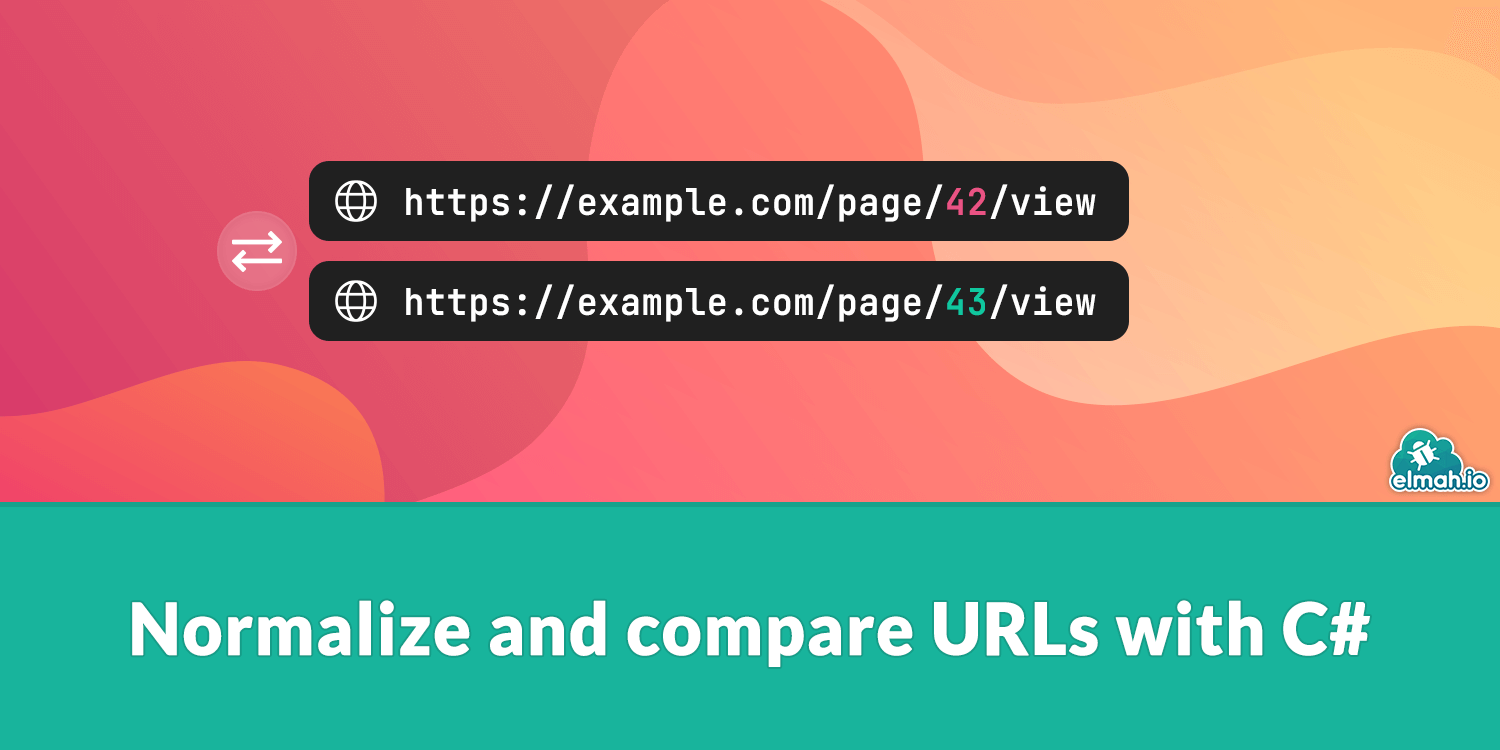 Normalize and compare URLs with C