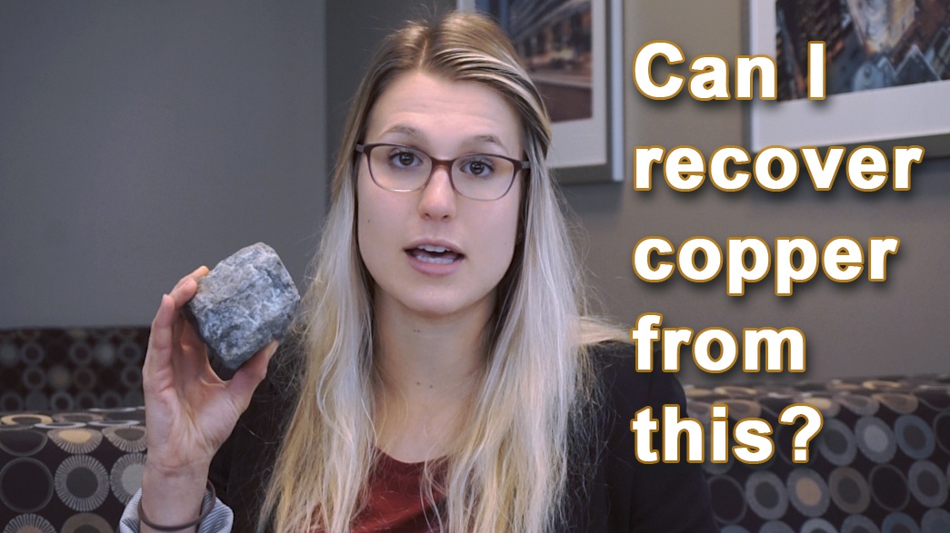Can I recover copper from this? Copper recovery from the ground up