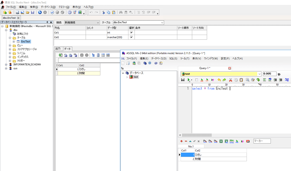 Always Encrypted が使用できる Microsoft ODBC Driver 13.1 for SQL Server が公開され