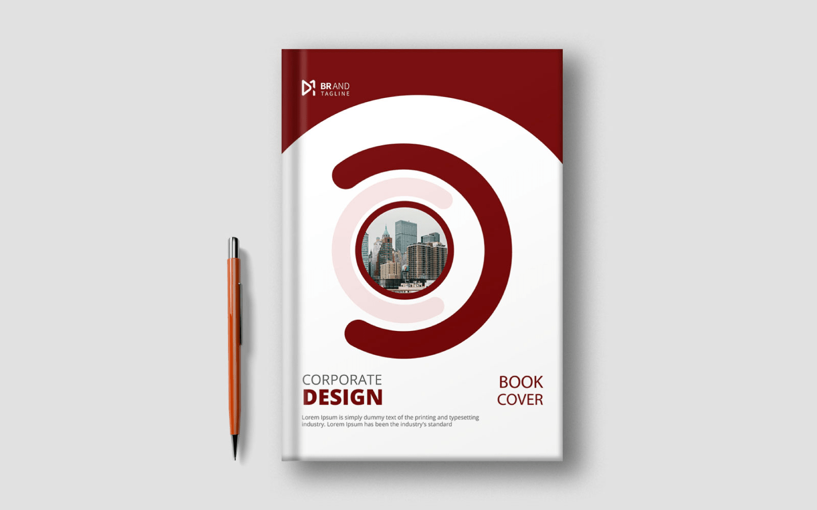 Corporate Book Cover Template Designs Entheos