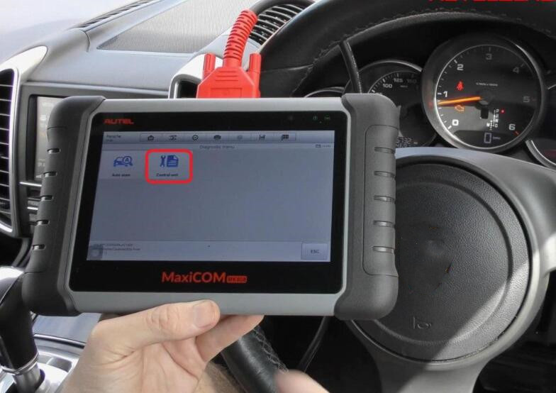 Comment utiliser AUTEL MK808 Reset pour Porsche Cayenne Check Engine