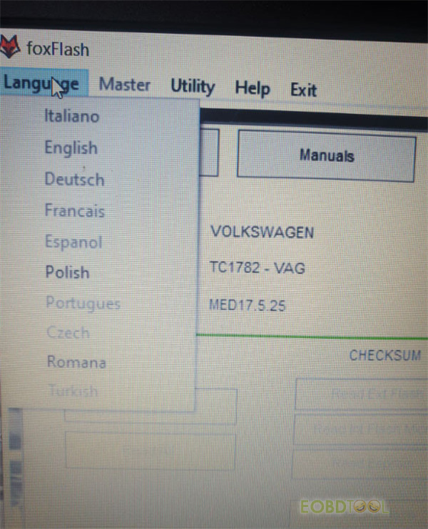 How to Solve Foxflash/New KT200 Cannot Select Driver/ Language?