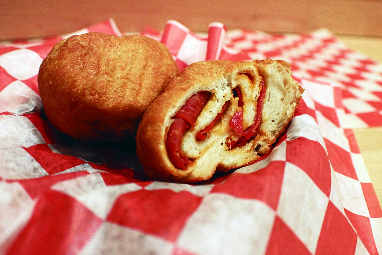 Consumables. Pepperoni balls.