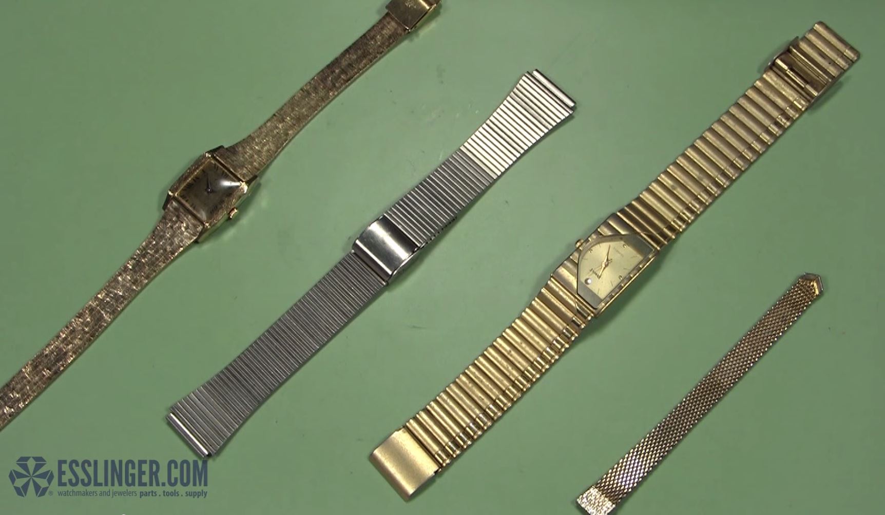 Adjust Mesh Style Metal Watch Bands Shorten Mesh Watch Bands