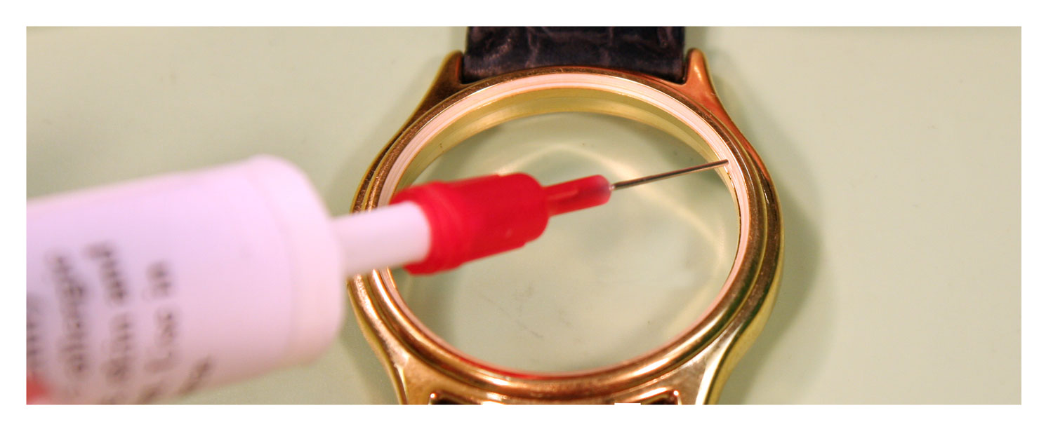 How to Attach a Watch Crystal with Ultraviolet Glue Esslinger