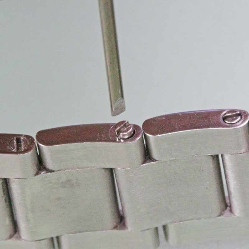 How to Remove Watch Band Links Esslinger Watchmaker Supplies Blog