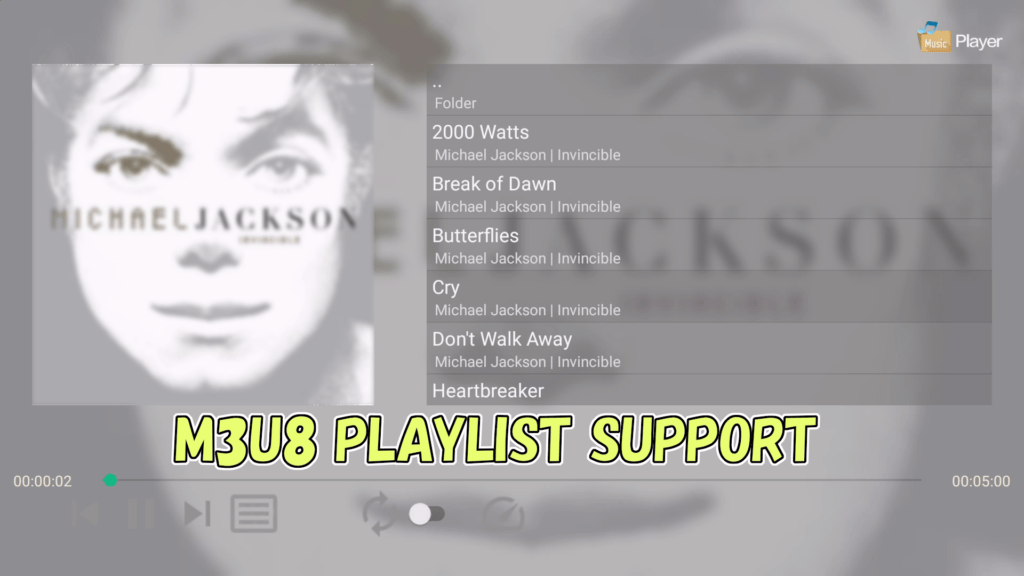 Music Player for Android TV, play from USB, Google Drive, Synology and Dropbox evo's smarter life