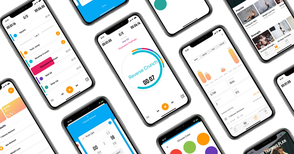 Exercise Timer on iOS Exercise Timer