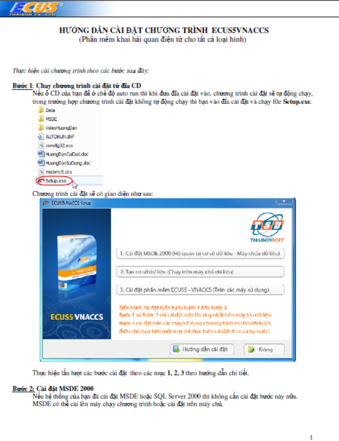 Hướng dẫn cài đặt ECUS5VNACCS (.pdf)