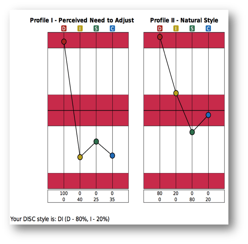 Profiles Describing the Relationship of the 4 DISC Styles