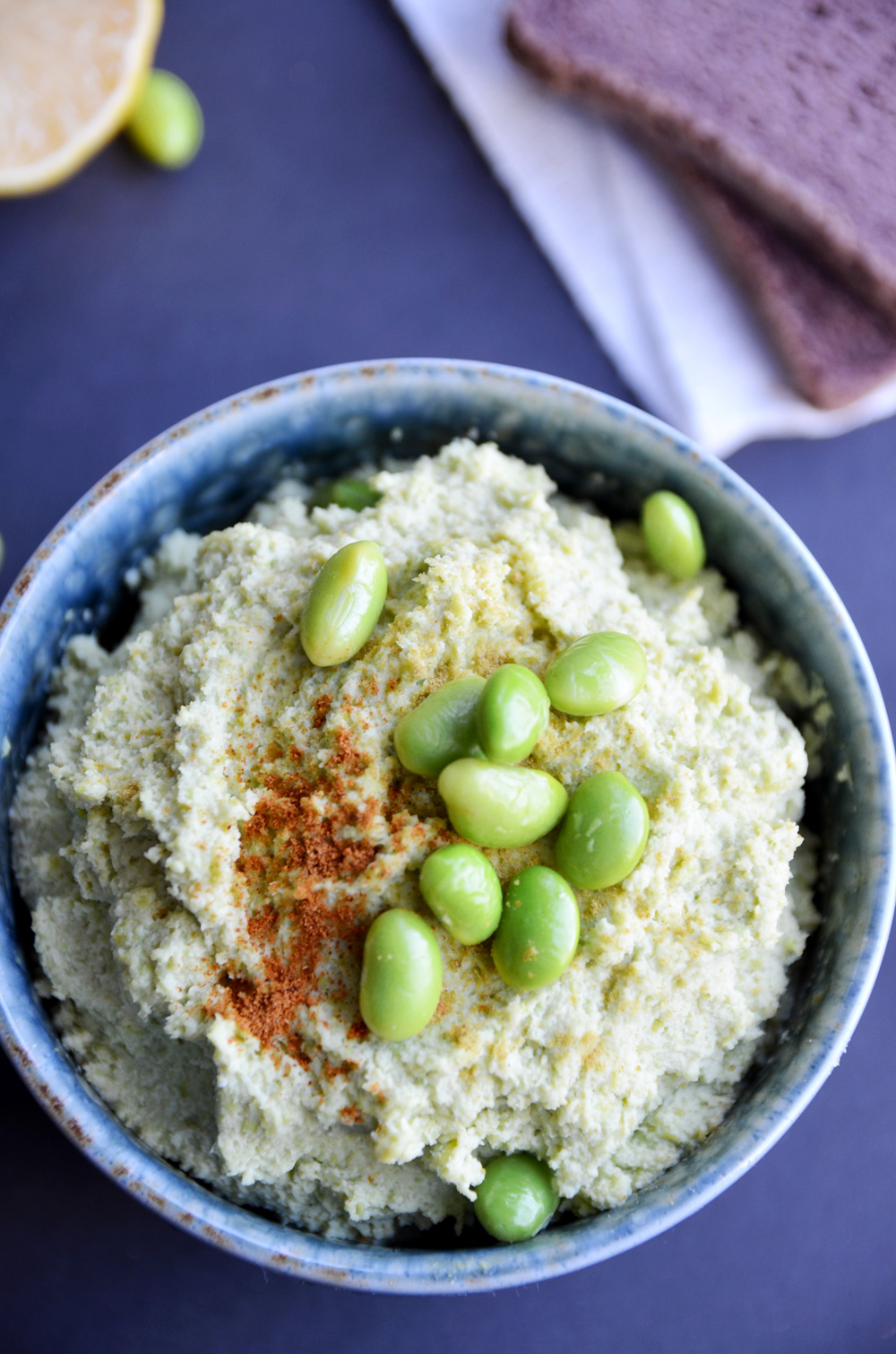LowFat Edamame Hummus Fablunch