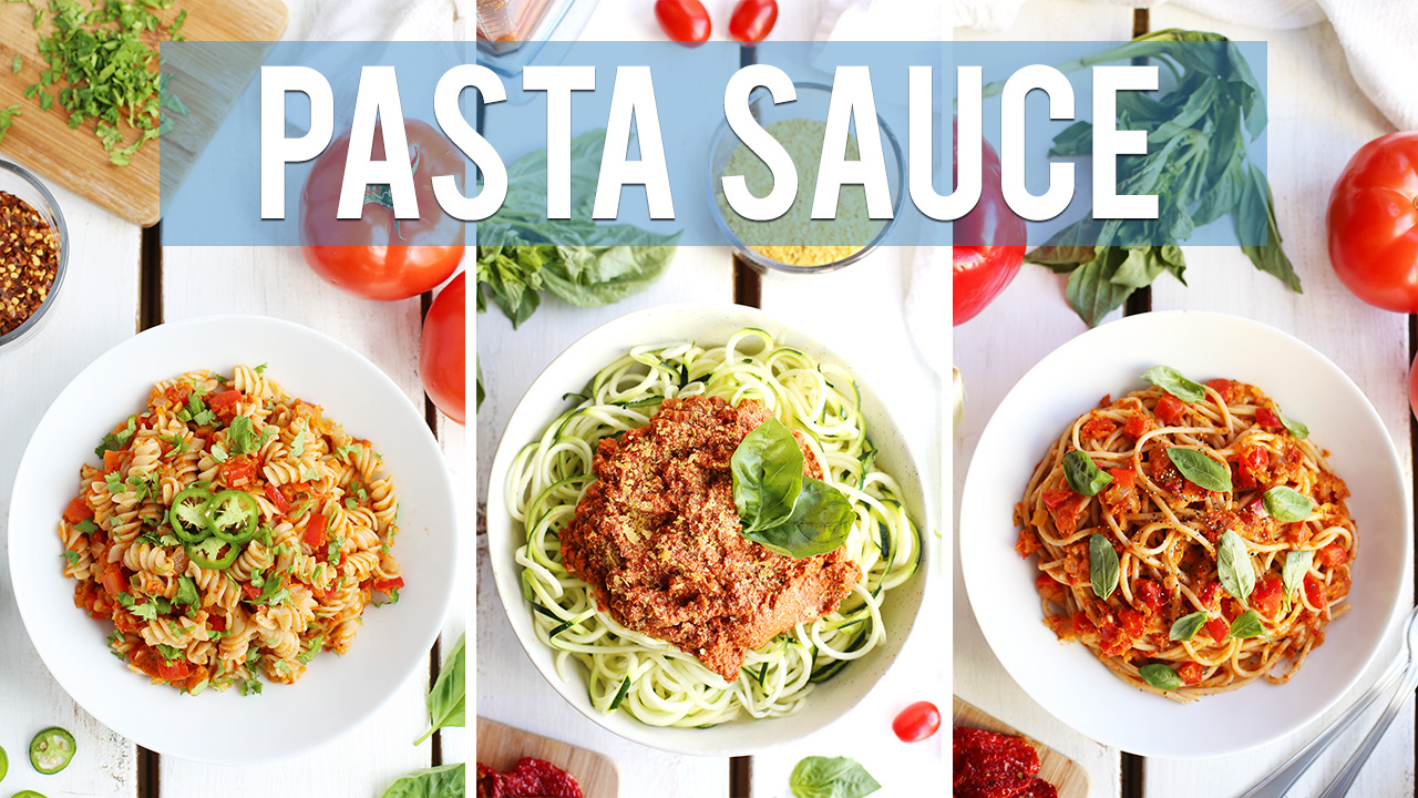 Homemade Pasta Sauce 3 Ways! Fablunch