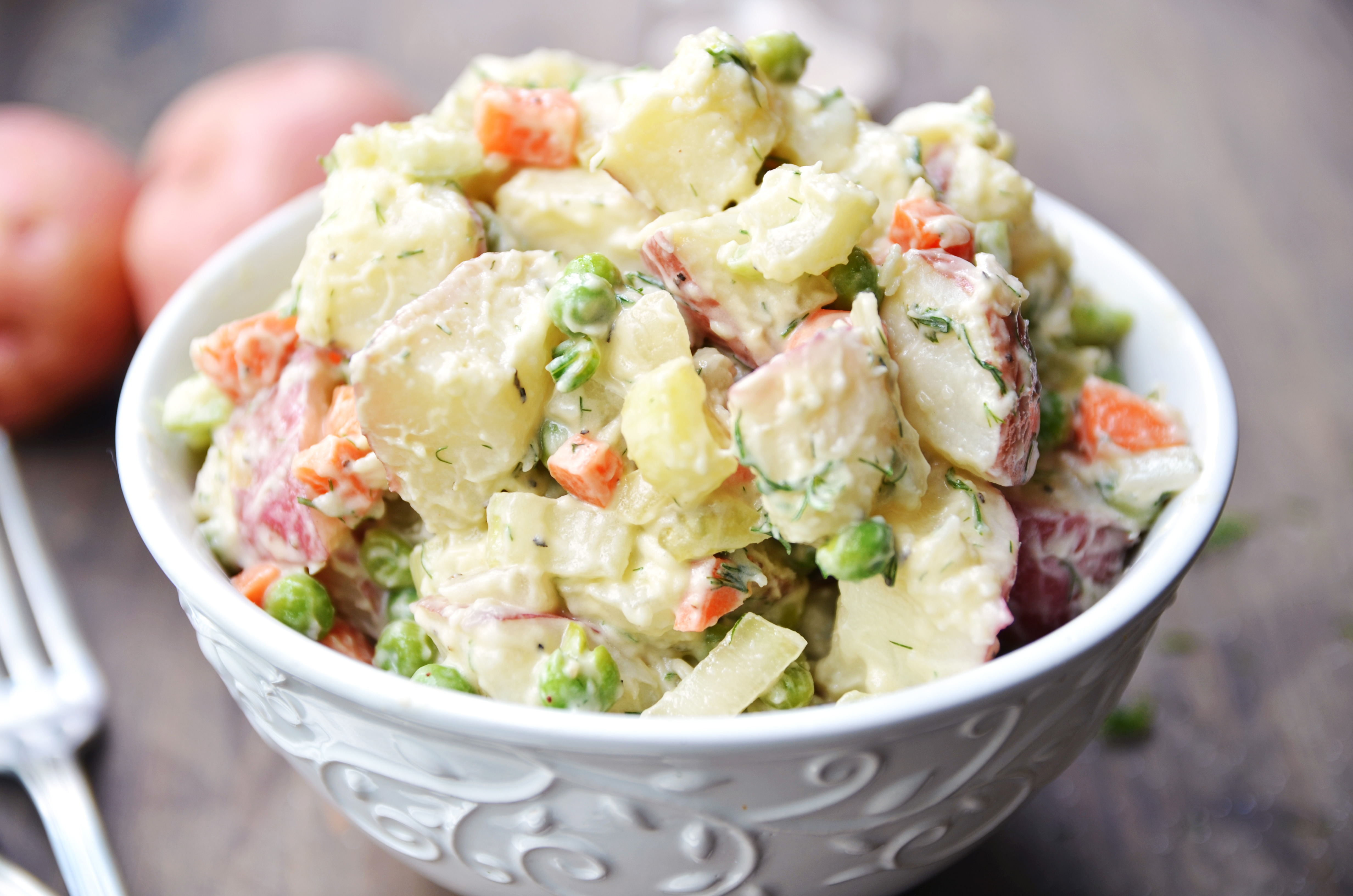 Easy Vegan Potato Salad Recipe Fablunch
