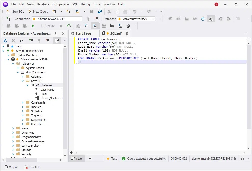 ساخت جدول در SQL آموزش کامل با مثال و کد دستورات فرادرس مجله‌