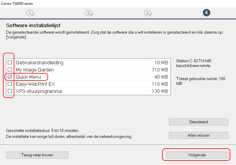 Mijn Printer: Canon Ts5050 – Ts6050 – Ts6150 Installeren