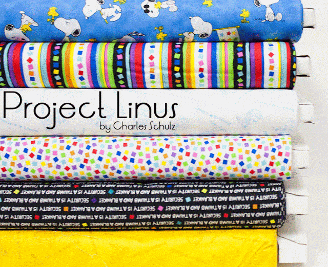 Hooray! The Peanuts gang is back in Project Linus ! This fabric