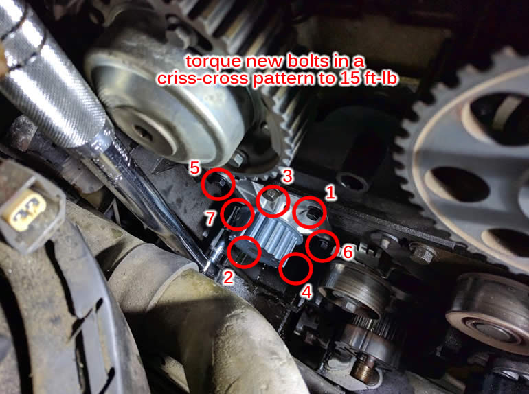 Replacing the Water Pump on a 2001 Volvo S60 T5