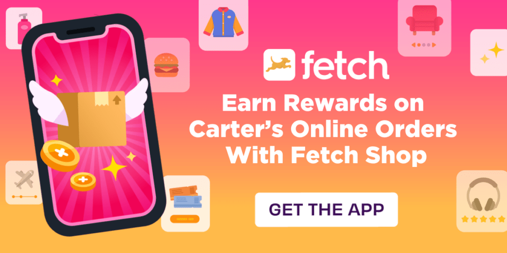 Earn Free Gift Cards Shopping at Carter's Online With Fetch Shop