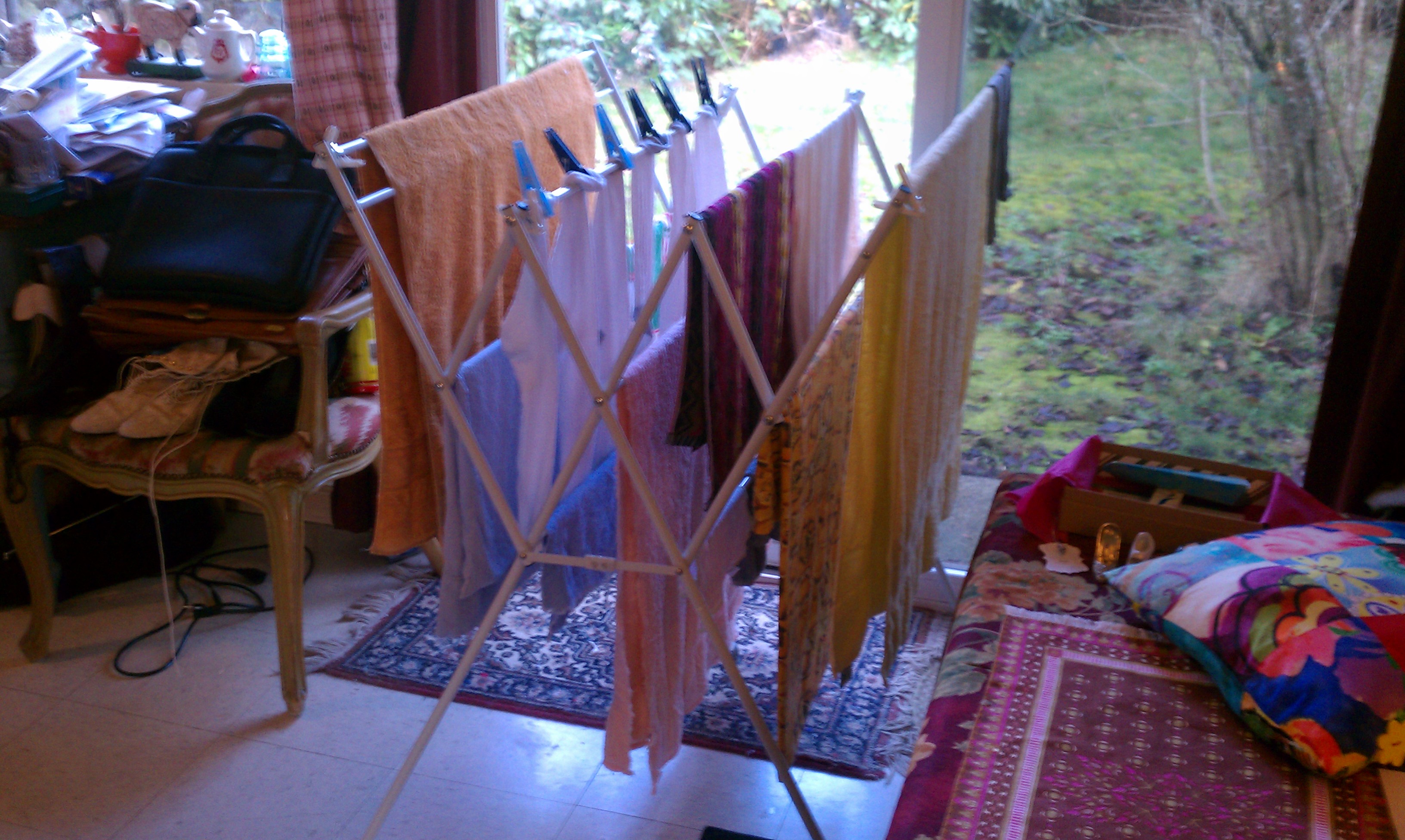Musings from Marilyn » Moisten Winter Air By Slow Drying Laundry Indoors