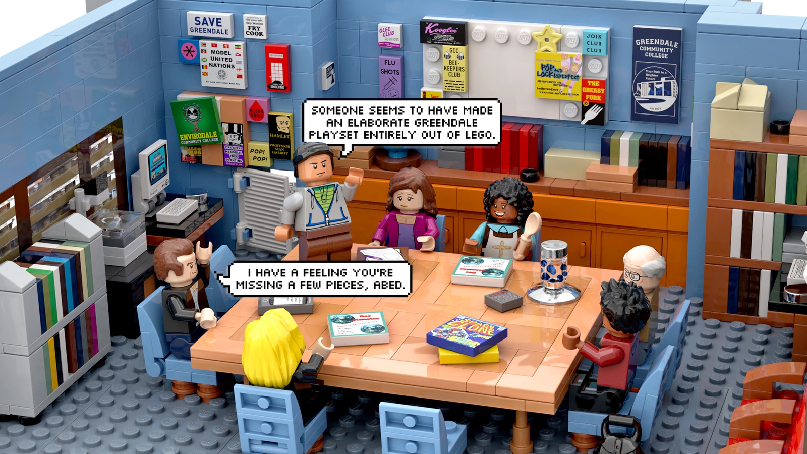 LEGO IDEAS Will Greendale Community College a LEGO Set?