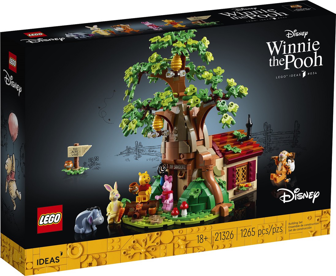 LEGO Winnie The Pooh IDEAS Set 21326 Brings Hundred Acre Wood To The LEGO World