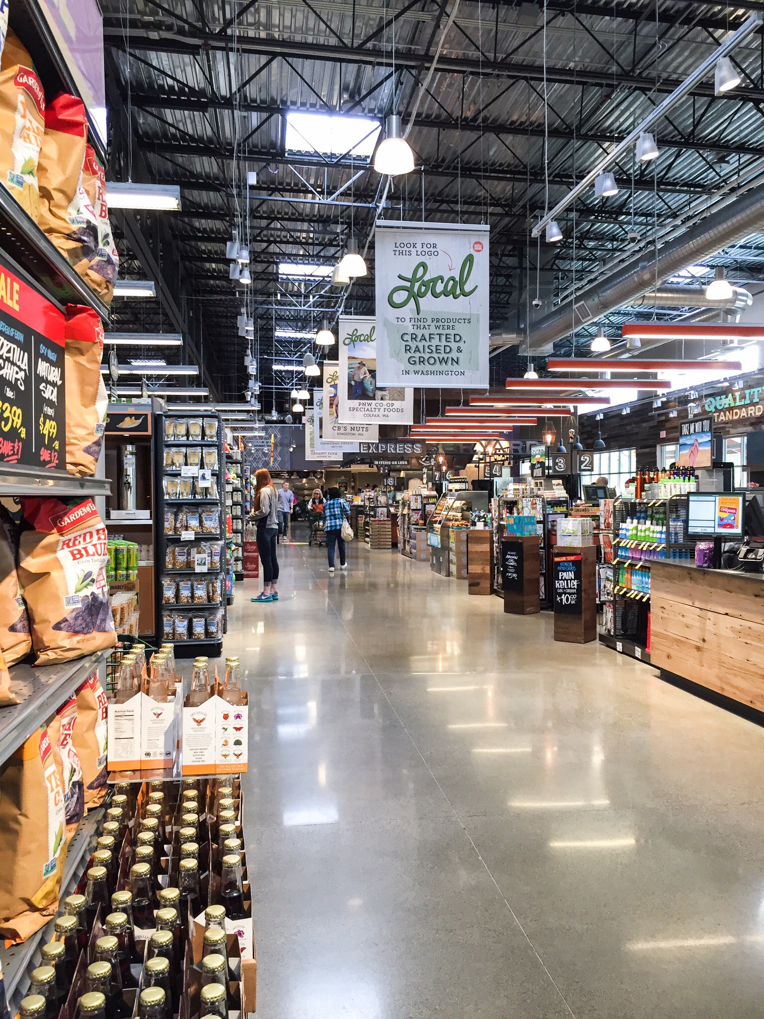 Check Out at Chambers Bay Whole Foods Get Going